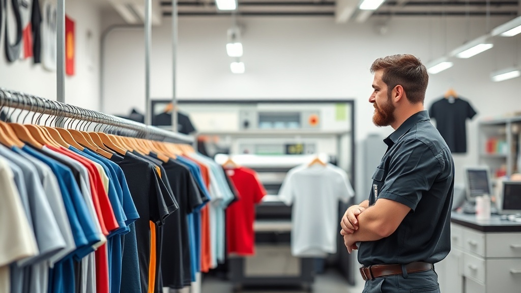 איך בוחרים מקום להדפסה על חולצות?
