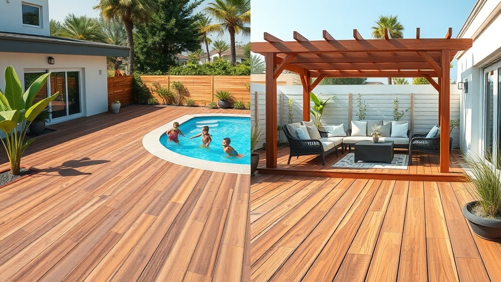 דק סינטטי או עץ? יתרונות וחסרונות בקצרה